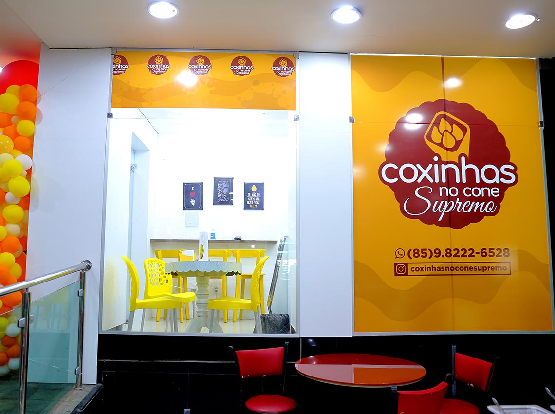 Coxinha no Cone Supremo
